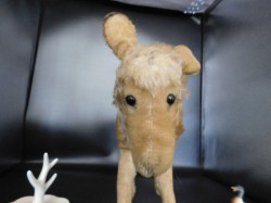 steiff large donkey good face